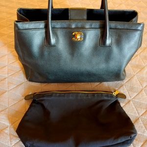 Authentic Chanel tote handbag